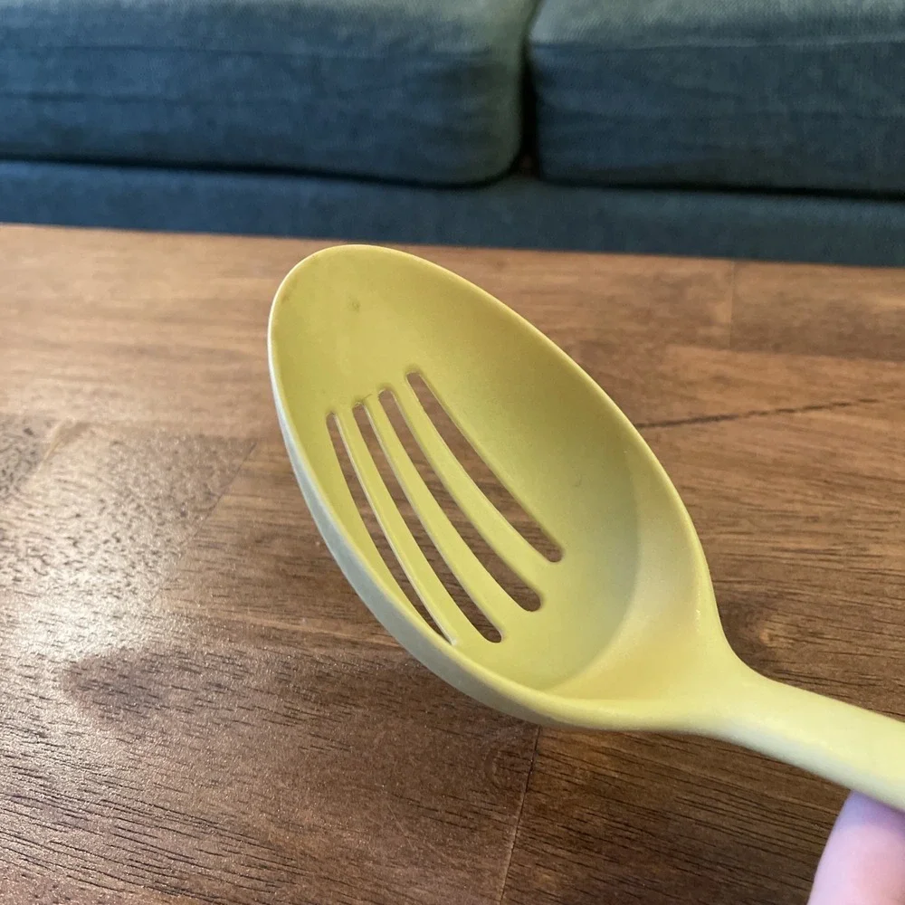 KitchenAid Slotted‎ Spoon Plastic Nylon 14 in Chartreuse Yellow-green